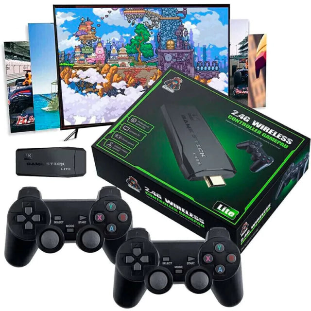 Consola Juegos Retro 4K Mas De 10.000 Juegos+2 Joysticks